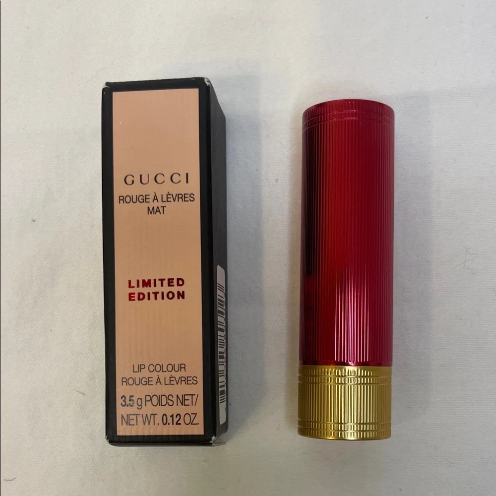 Gucci Rouge a Lèvres Mat Lipstick Limited Edition Janet Rust 505 NIP